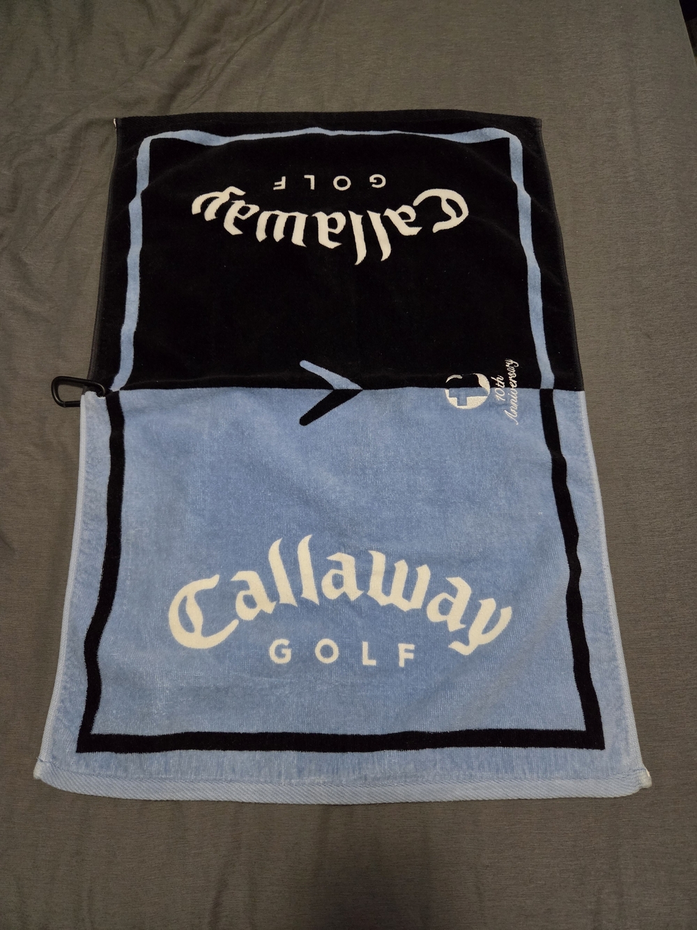 Callaway Blue & Black Golf Towel